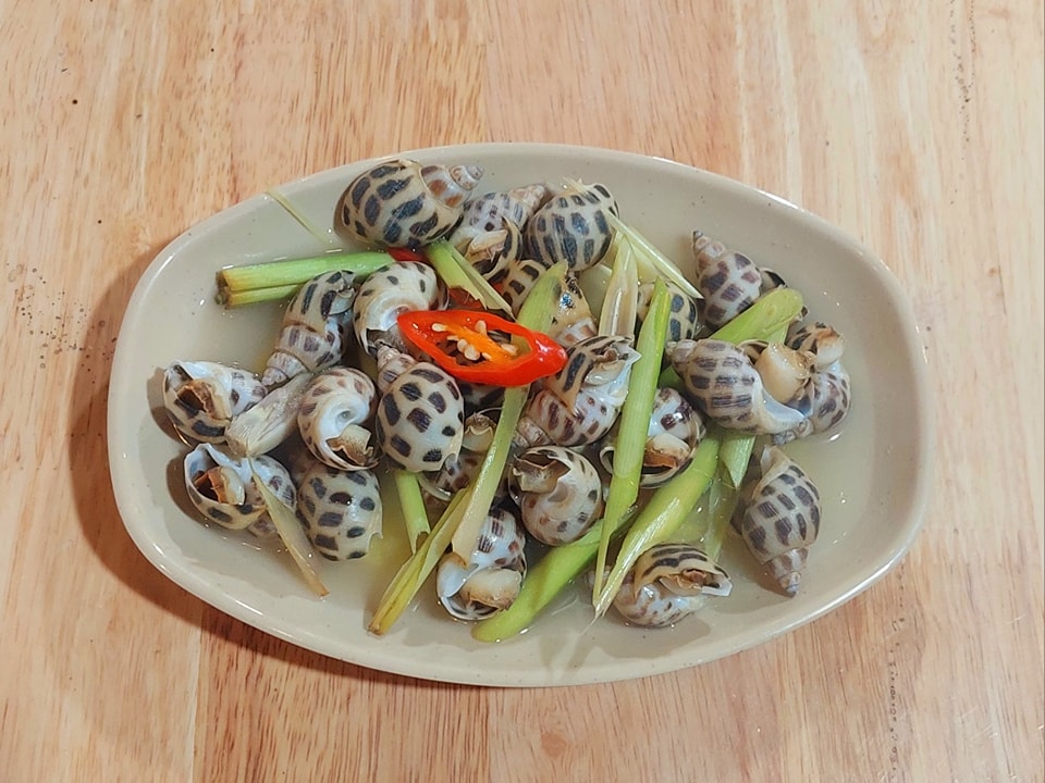 Ốc Hương Hấp Xả